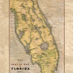 Florida Seat of War army map