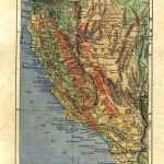 Bartholomew map of California