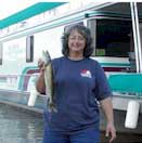 Walleye & bluegill provided a great fresh dinner!