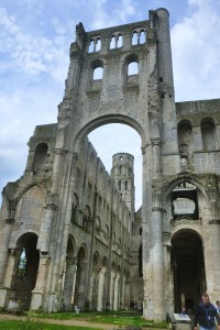 Abbaye de Jumieges, one of the most beautiful ruins in France.